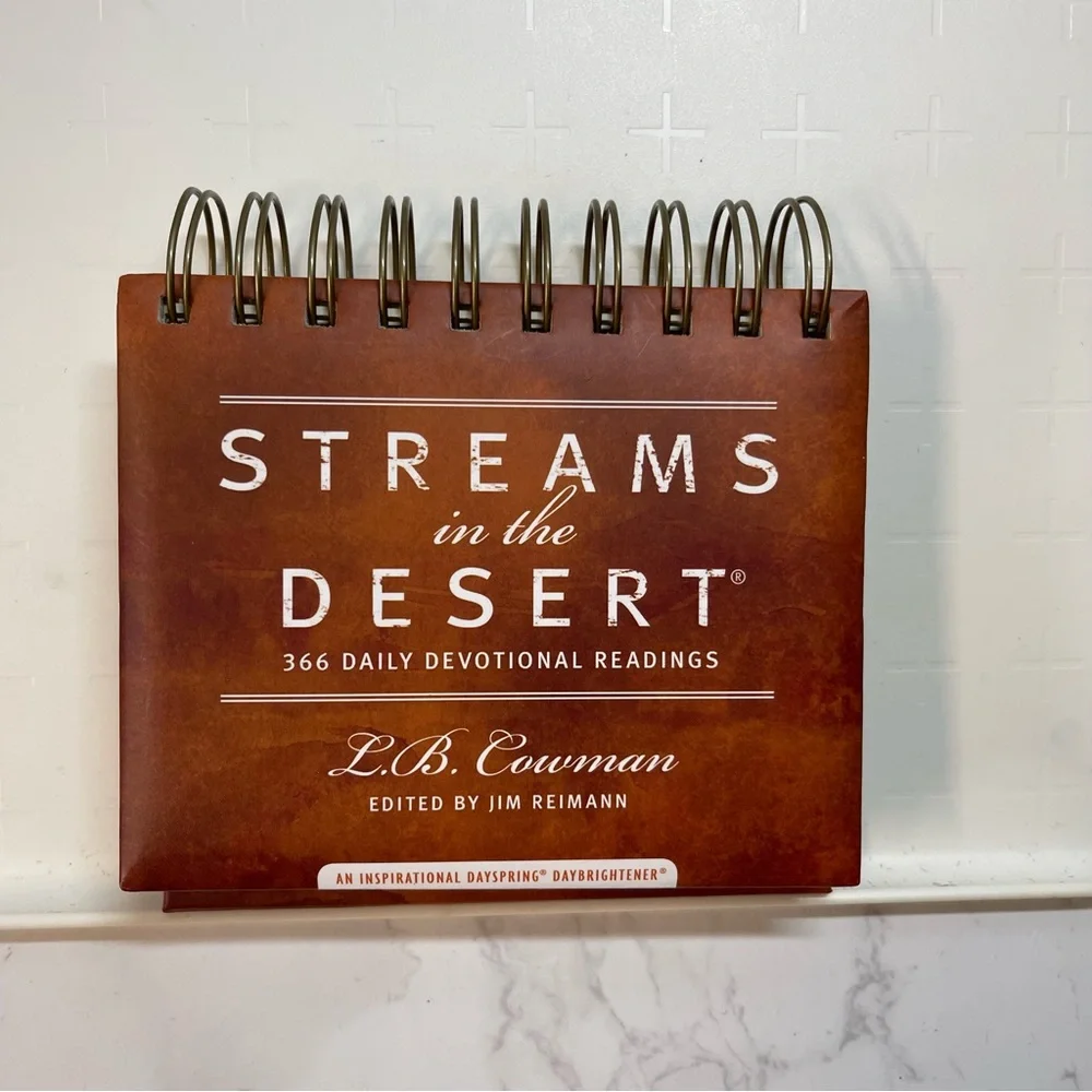 Daily Devotional Desk Calendar, Christian Undated